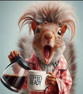 Coffee's Ready Squirrel Tee