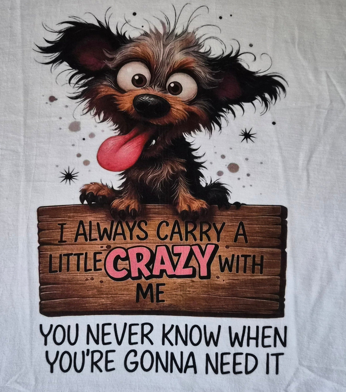 I Always Carry a Little Crazy With Me T-Shirt