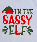 I'm The Sassy Elf Holiday Tee